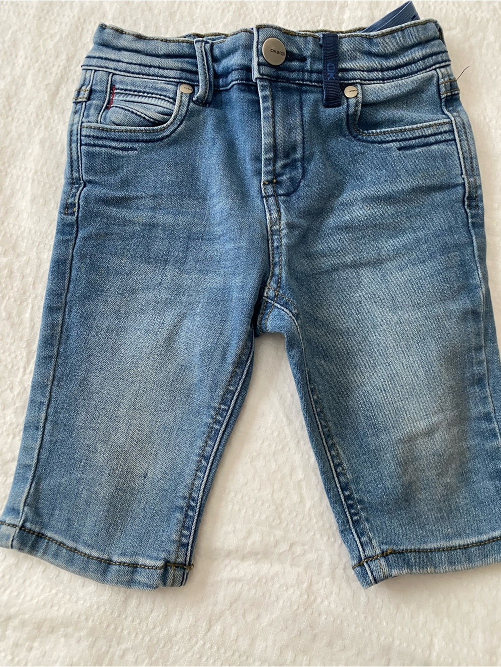 Kids Light Blue Denim Shorts - Classic Casual Fit